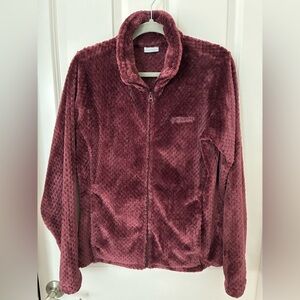 Columbia Women's “Fire Side” Sherpa Full-Zip Fleece Jacket